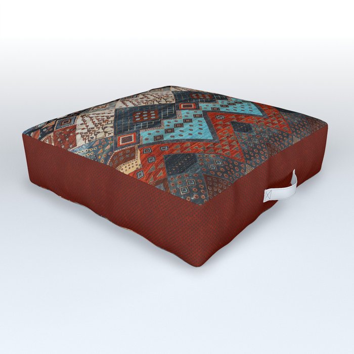 N184 - Boho Heritage Desert Traditional African Moroccan Style Outdoor Floor Cushion