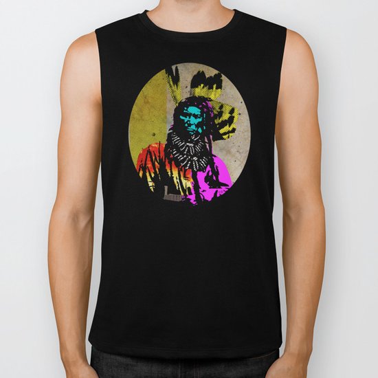 Indian Pop 3 Biker Tank