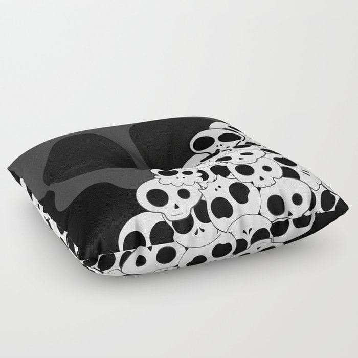 Skulls Floor Pillow