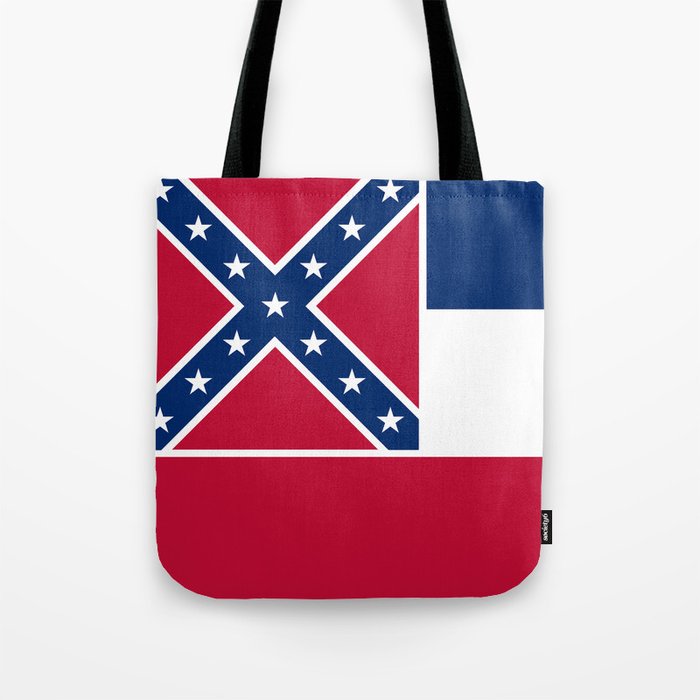 Mississippi State Flag Tote Bag By Bauhaus Society6
