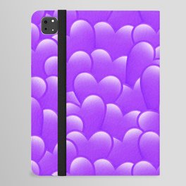 Sending Love-Purple Heart iPad Folio Case