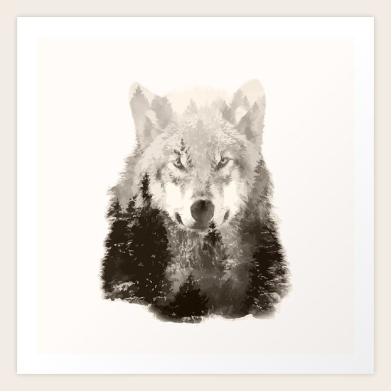 WOLF Art Print