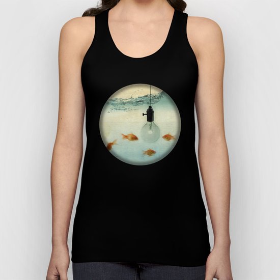 Fishing for ideas Unisex Tank Top