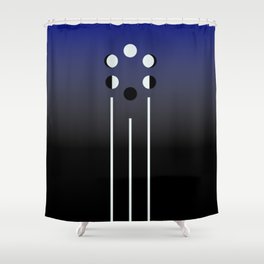 Facing the Depths Shower Curtain