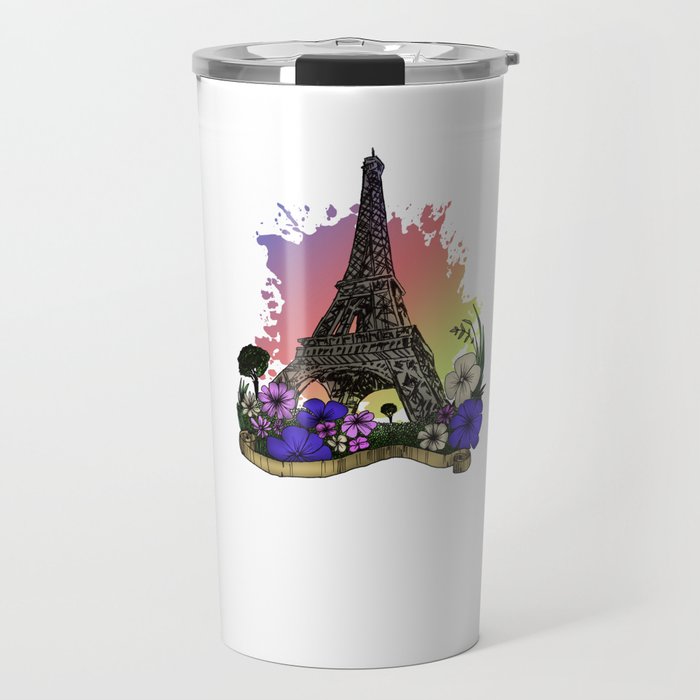 Eiffel Tower Travel Mug
