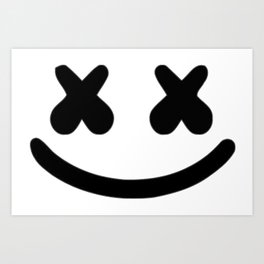 Marshmello Art Prints For Any Decor Style Society6