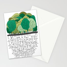 SCONFINAMENTI-CITY AND NATURE Stationery Cards