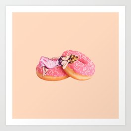 donut dreams Art Print