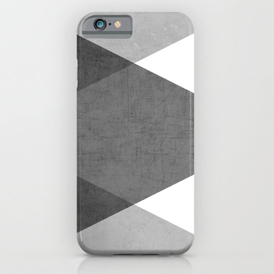 black and white triangles iPhone & iPod Case