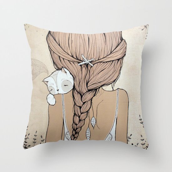 Stay Close Throw Pillow