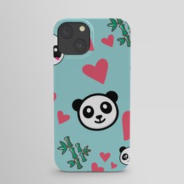Panda Faces iPhone Case