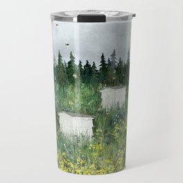 There's Ghosts By The Apiary Again... Travel Mug