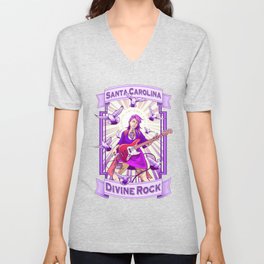 Santa Carolina Divine Rock V Neck T Shirt