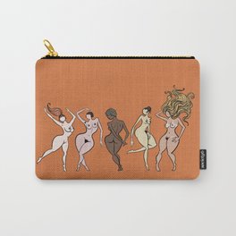 naked girl of all races Carry-All Pouch