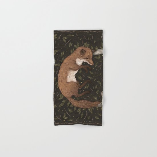 Foxes Hand & Bath Towel