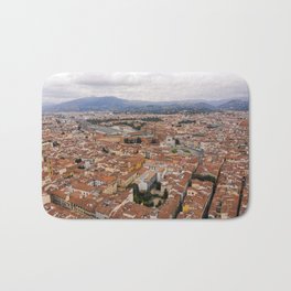 Florence Cityscape - Italy Bath Mat