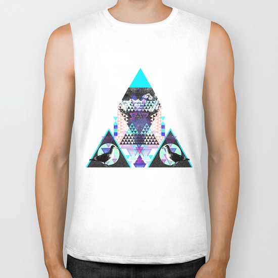 Birdwatching Biker Tank