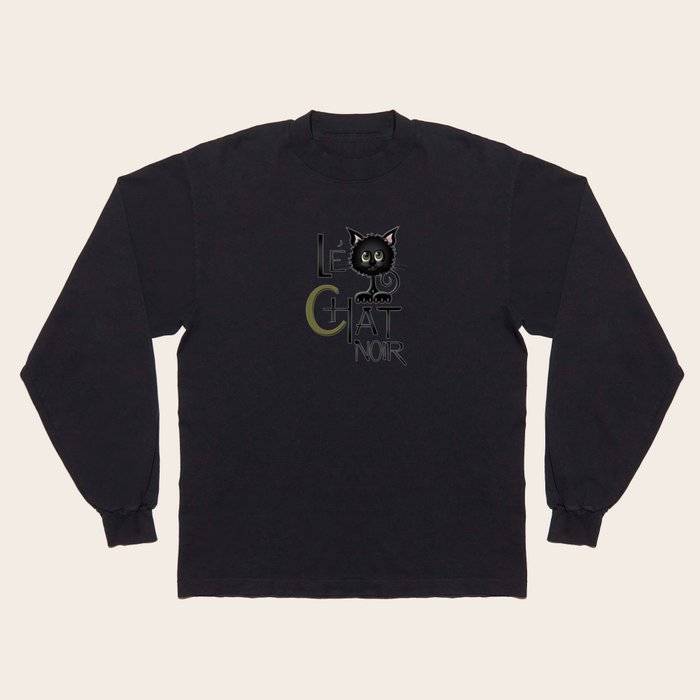 Le chat noir t shirt clearance
