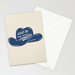 What in Tarnation Stationery Card