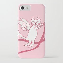 Self Love Cat Cupid iPhone Case