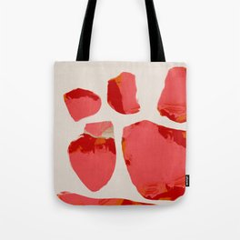 minimal abstract pink shapes Tote Bag