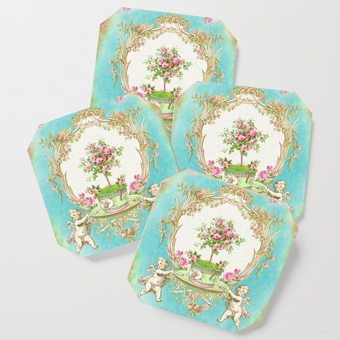 French Baroque Patisserie Tea Coaster
