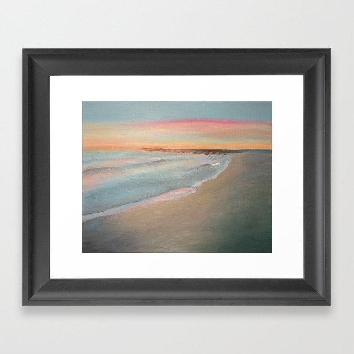 Sunrise on the Lake Framed Art Print