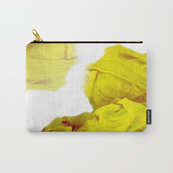 Yellow Ink Carry-All Pouch