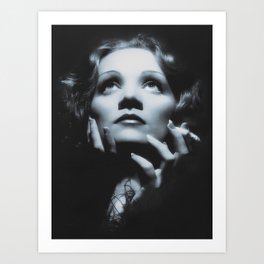 Marlene Dietrich - Shanghai Express 1932 Art Print