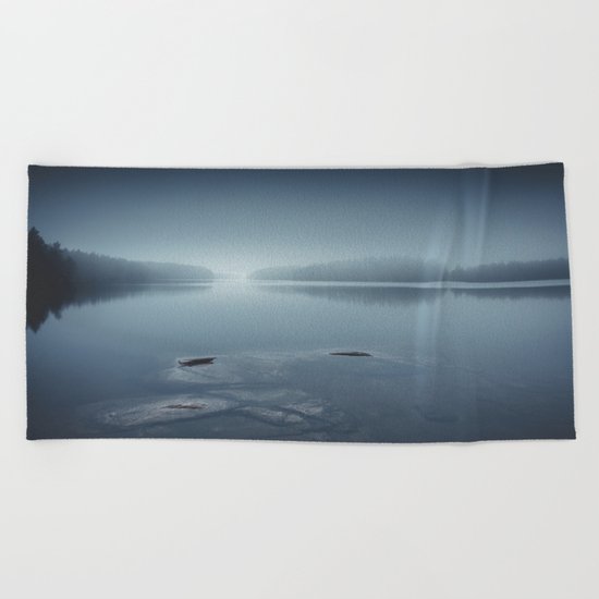 I can´t sleep Beach Towel