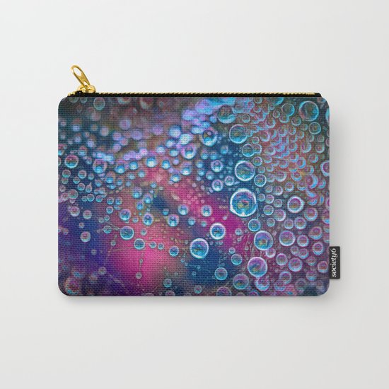 Magic iridescent colorful dew drops Carry-All Pouch