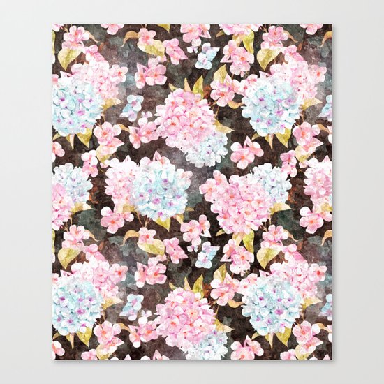 Blossom V2 #society6 #buyart #pattern Canvas Print