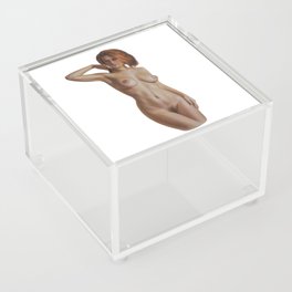 Вeautiful naked woman Acrylic Box