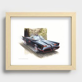 Batmobile '66 Recessed Framed Print
