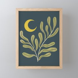 Moon Plant Framed Mini Art Print