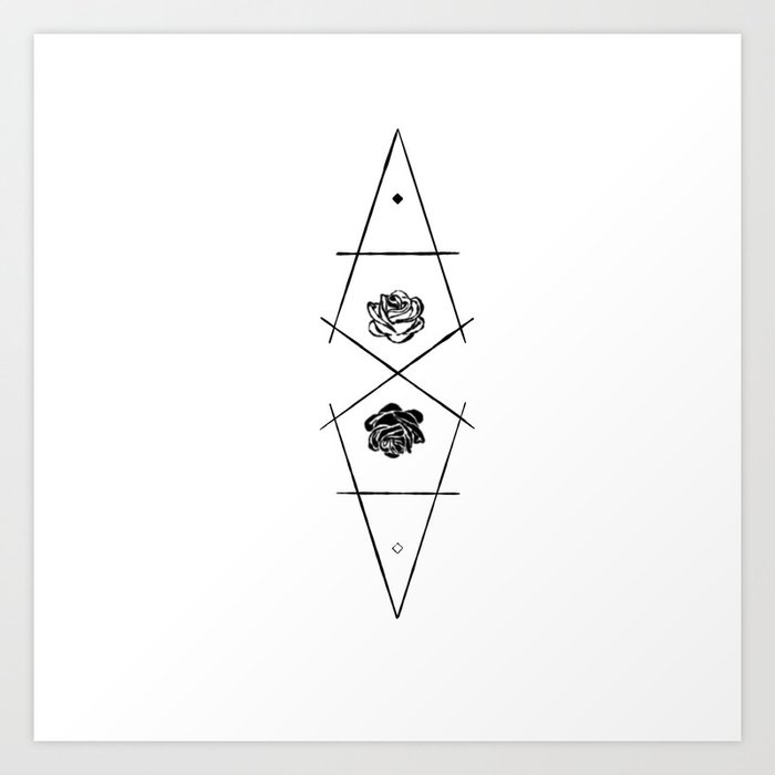 As Above So Below Art Print by CharlieSchu | Society6