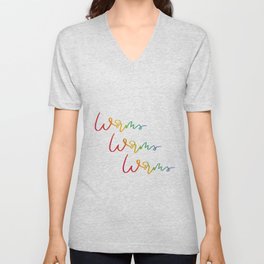 Worms, worms, worms V Neck T Shirt