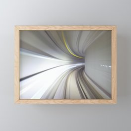 Speed Framed Mini Art Print