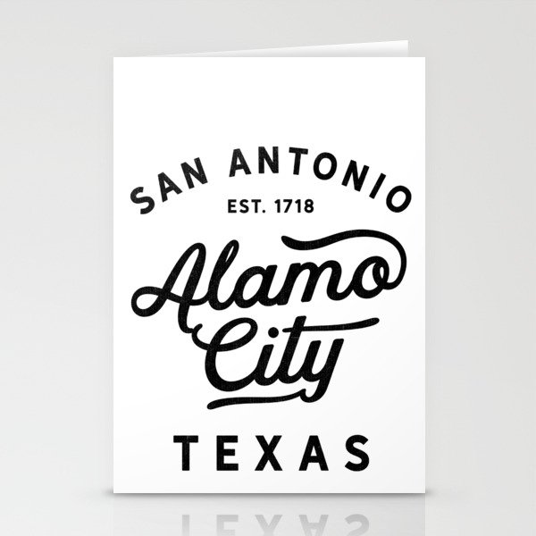 San Antonio Alamo City Texas Historic USA 1718 Pride  Stationery Cards