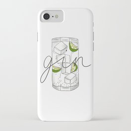 Gin and Tonic Digital iPhone Case