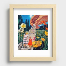 In the Flowers Recessed Framed Print