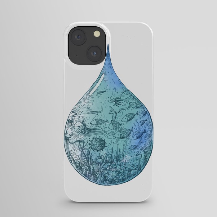 OCEAN DROP iPhone Case