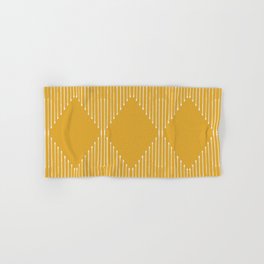 Geo (Yellow) Hand & Bath Towel | Sun, Curated, Pattern, Boho, Lines, Graphicdesign, Summersunhomeart, Digital, Midcenturymodern, Holiday 