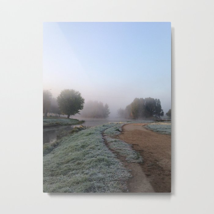 morning fog Metal Print