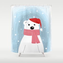 Polar Bear Shower Curtains For Any, Polar Express Shower Curtain