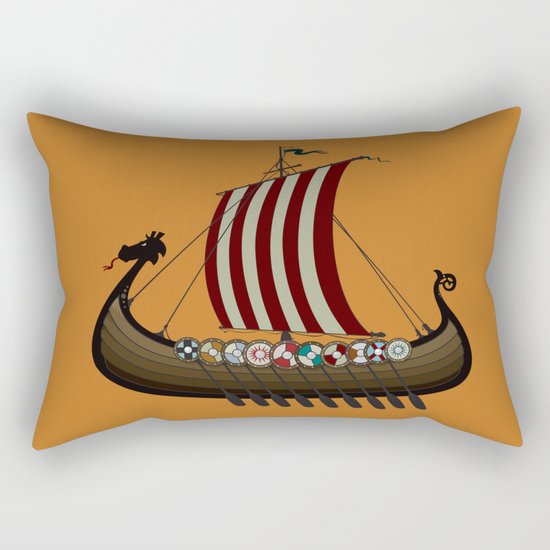 Vikings Rectangular Pillow