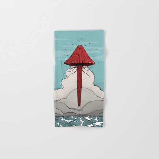 Méduse volante #5 Hand & Bath Towel