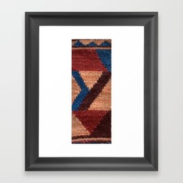 Vertical Tapestry Framed Art Print