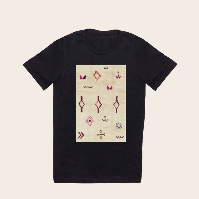 A39 Original Traditional Anthropologie Moroccan Texture. T Shirt