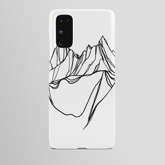 Mount Cayley :: Single Line Android Case